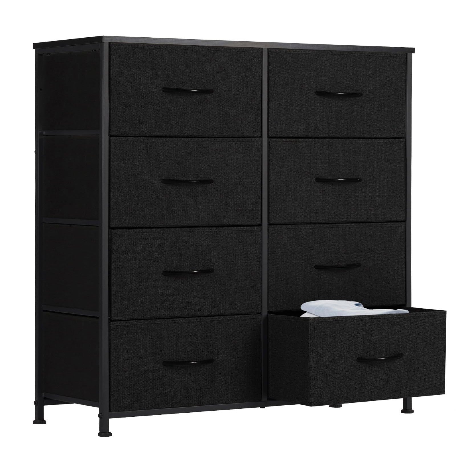 Fabric Chest of Drawers 8 Drawers Dresser Steel Frame Wardrobe Storage Organizer